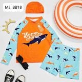  BB18 _ Đồ bơi cho bé trai họa tiết hoạt hình dễ thương _ Beekids 