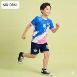  DB61 _ Bộ thể thao mềm mát cho bé chất thun lỗ thể thao mịn mềm _ Beekids 