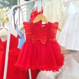  CC09 _ Đầm body công chúa cho bé từ 4kg đến 12kg siêu mềm mịn dễ thương _ Beekids 