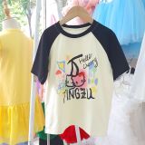  A65 _ Áo thun cotton cho bé họa tiết hoạt hình dễ thương _ Beekids 