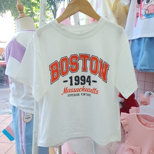  A67 _ Áo thun cho bé phom dáng basic phong cách thời trang _ Beekids 