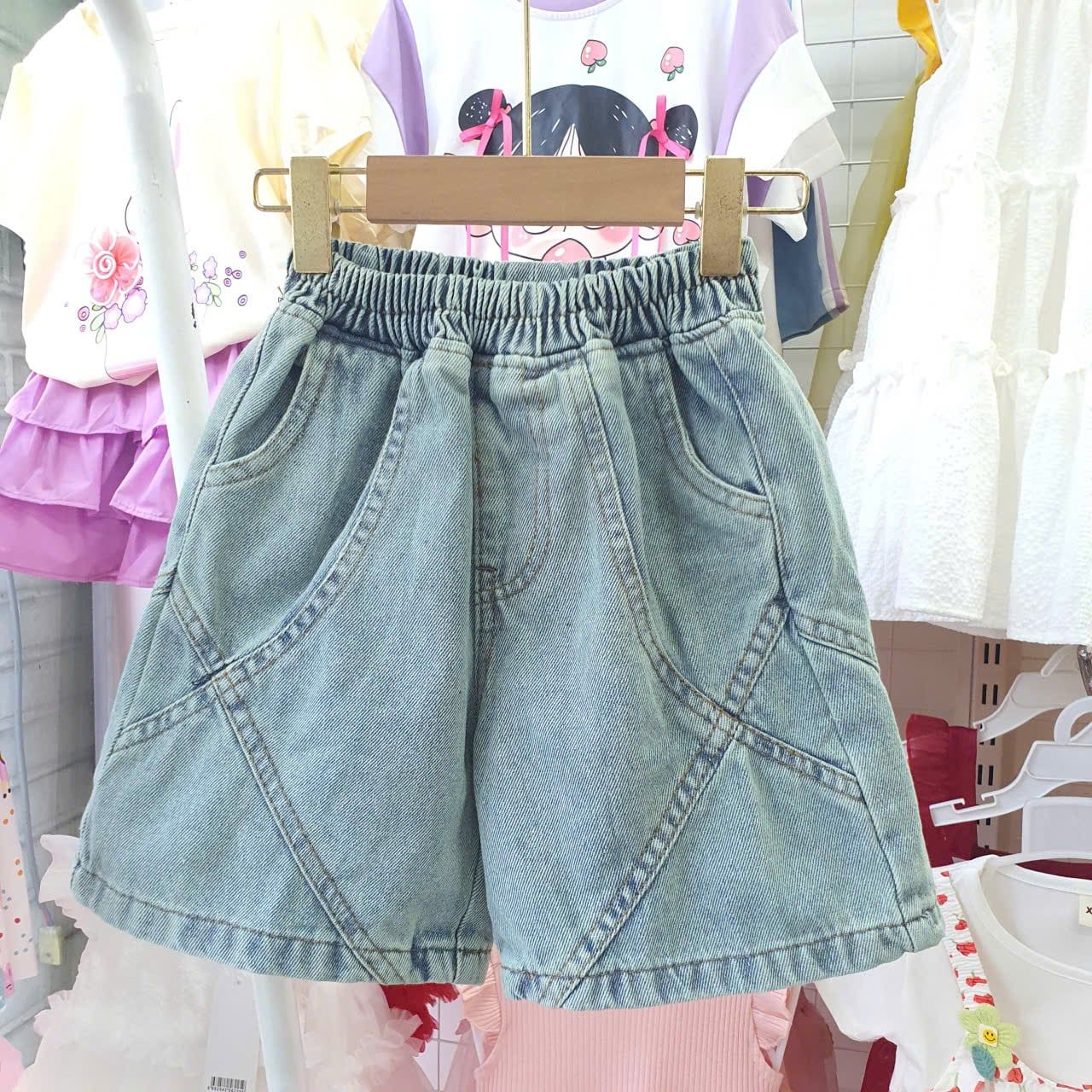  Q54 _ Quần jean short cho bé trai chất jean cotton mềm mại thoáng mát _ Beekids 