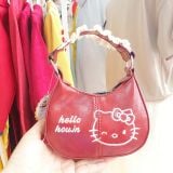  PK23 _ Túi xách đeo chéo cho bé gái kèm charm và thú bông dễ thương _ Beekids 