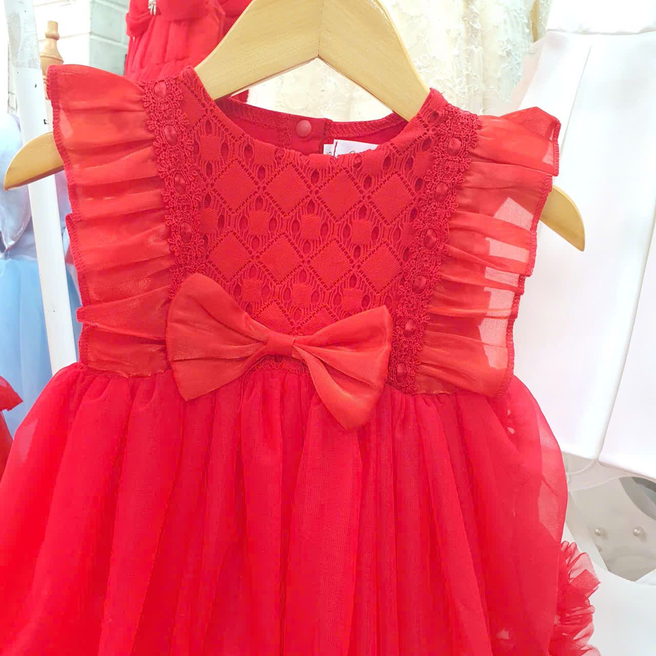  CC09 _ Đầm body công chúa cho bé từ 4kg đến 12kg siêu mềm mịn dễ thương _ Beekids 