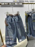  Q39 _ Quần jean lửng denim mềm mại cho bé trai phong cách sành điệu _ Beekids 