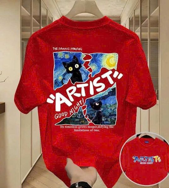  A54 _ Áo thun cotton họa tiết cho bé và gia đình chất cotton 4 chiều mịn mát _ Beekids 