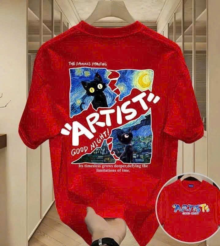  A54 _ Áo thun cotton họa tiết cho bé và gia đình chất cotton 4 chiều mịn mát _ Beekids 