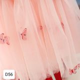  D56 _ Đầm bé gái đính nơ bướm xinh xắn chất mềm mịn mát _ Beekids 