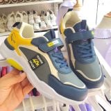  GI18 _ Giày thể thao cho bé trai nhẹ êm quai dán nhẹ êm _ Beekids 