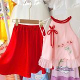  S62 _ Set yếm đào cho bé gái đi dự lễ hội, biểu diễn văn nghệ trung thu... _ Beekids 