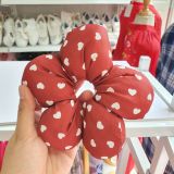  T09 _ Dây buộc tóc hoa ruột lớn phong cách Hàn Quốc dễ thương _ Beekids 