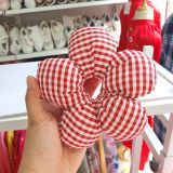  T09 _ Dây buộc tóc hoa ruột lớn phong cách Hàn Quốc dễ thương _ Beekids 