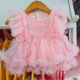  CC09 _ Đầm body công chúa cho bé từ 4kg đến 12kg siêu mềm mịn dễ thương _ Beekids 