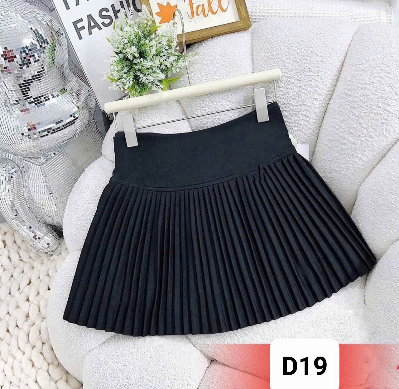  D19 _ Chân váy xếp ly nhí cho bé gái siêu xinh siêu hách dáng _ Beekids 