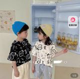  A47 _ Áo thun họa tiết chữ cho bé sành điệu thời trang _ Beekids 