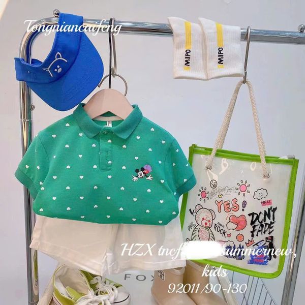  A46 _ Áo thun polo cho bé gái chất cotton mịn mềm mát _ Beekids 