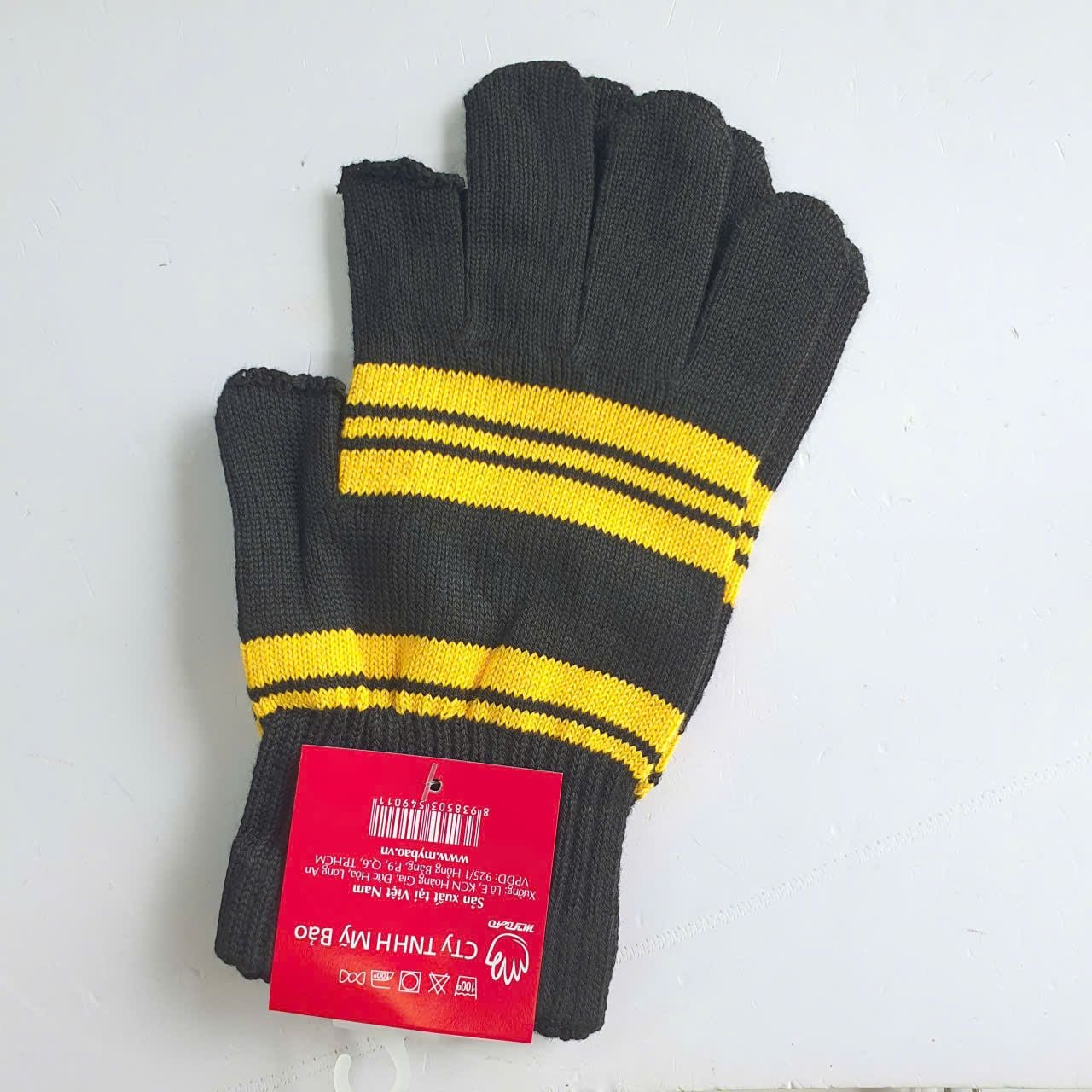  PK13B_ Găng tay len, Bao tay len cho nam nữ giúp giữ ấm, cắt 2 ngón, chất len dày dặn mềm mại _ Beekids 