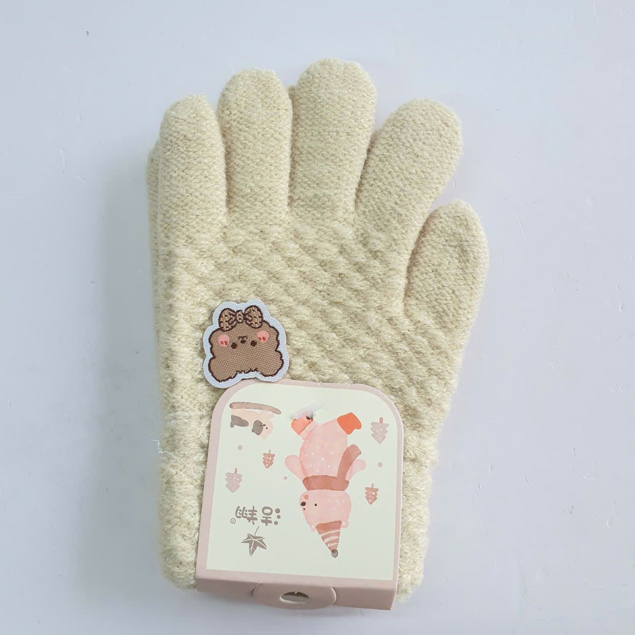  PK13A_ Găng tay len, Bao tay len cho bé trai và bé gái từ 3 đến 14 tuổi họa tiết hoạt hình dễ thương _ Beekids 