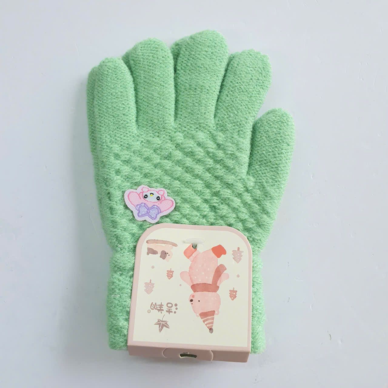  PK13A_ Găng tay len, Bao tay len cho bé trai và bé gái từ 3 đến 14 tuổi họa tiết hoạt hình dễ thương _ Beekids 