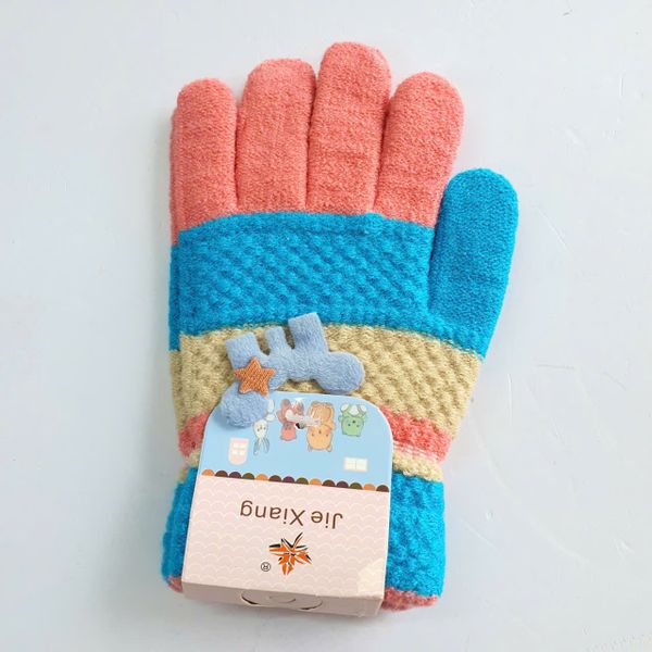  PK13_ Găng tay len giữ ấm cho bé trai và bé gái từ 3 đến 14 tuổi nhiều màu dễ thương _ Beekids 