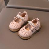  GI23 _ Giày búp bê da mềm quai đính ngọc trai xinh xắn _ Beekids 