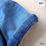  Q37 _ Quần jean lửng bé trai chất jean cotton mềm co giãn túi wash màu độc đáo _ Beekids 