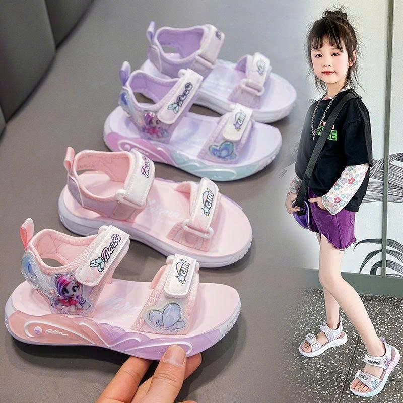  GI14 _ Giày sandal bé gái họa tiết con bướm dễ thương _ Beekids 