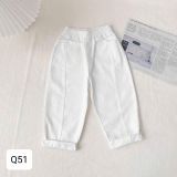  Q51 _ Quần kaki trắng dài cho bé chất kaki mềm đẹp _ Beekids 