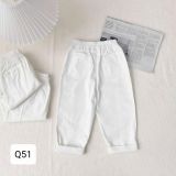  Q51 _ Quần kaki trắng dài cho bé chất kaki mềm đẹp _ Beekids 