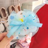  T13 _ Kẹp tóc cho bé nơ lưới ngôi sao xinh xắn _ Beekids 