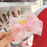  T13 _ Kẹp tóc cho bé nơ lưới ngôi sao xinh xắn _ Beekids 