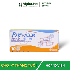PREVICOX® DOG 57mg Viên nén giảm đau cho chó (hộp 10 viên)