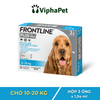  FRONTLINE® PLUS size M Phòng & Trị ve, rận, bọ cho chó từ 10 - 20 kg 