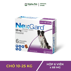 NEXGARD® size L viên nhai phòng & trị ve, bọ chét, ghẻ cho chó từ 10-25 kg