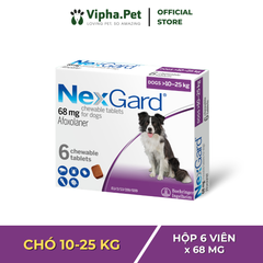 NEXGARD® size L viên nhai phòng & trị ve, bọ chét, ghẻ cho chó từ 10-25 kg