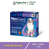 NEXGARD SPECTRA® size L cho chó từ 15.1-30 kg
