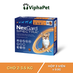 NEXGARD SPECTRA® size XS cho chó từ 2-3.5 kg