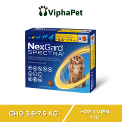 NEXGARD SPECTRA® size S cho chó từ 3.6-7.5 kg