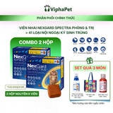 [Combo 2 hộp] NEXGARD SPECTRA® size S cho chó từ 3.5-7.5 kg
