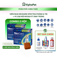 [Combo 2 hộp] NEXGARD SPECTRA® size M cho chó từ 7.5-15 kg