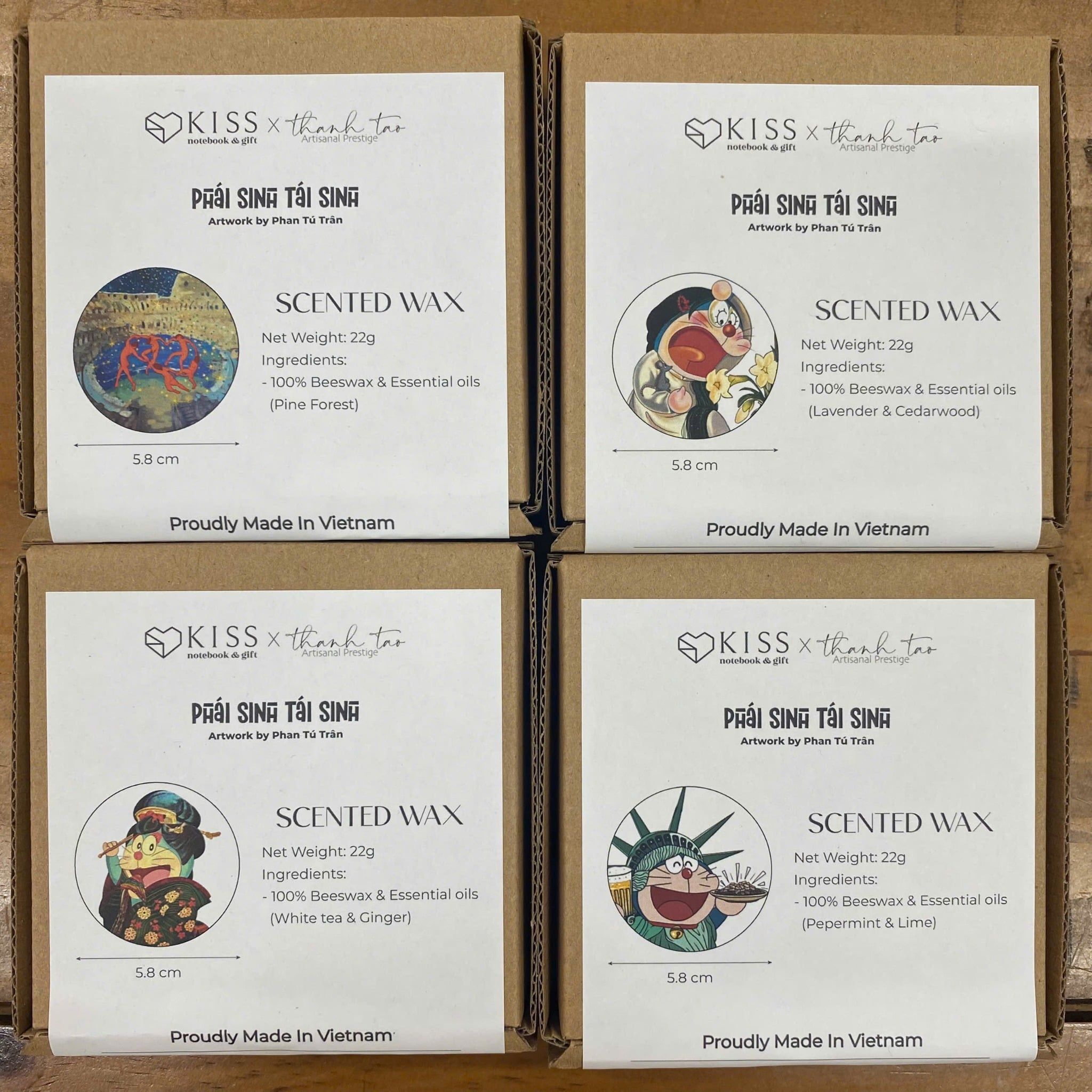  Sáp Thơm Phái Sinh Tái Sinh 