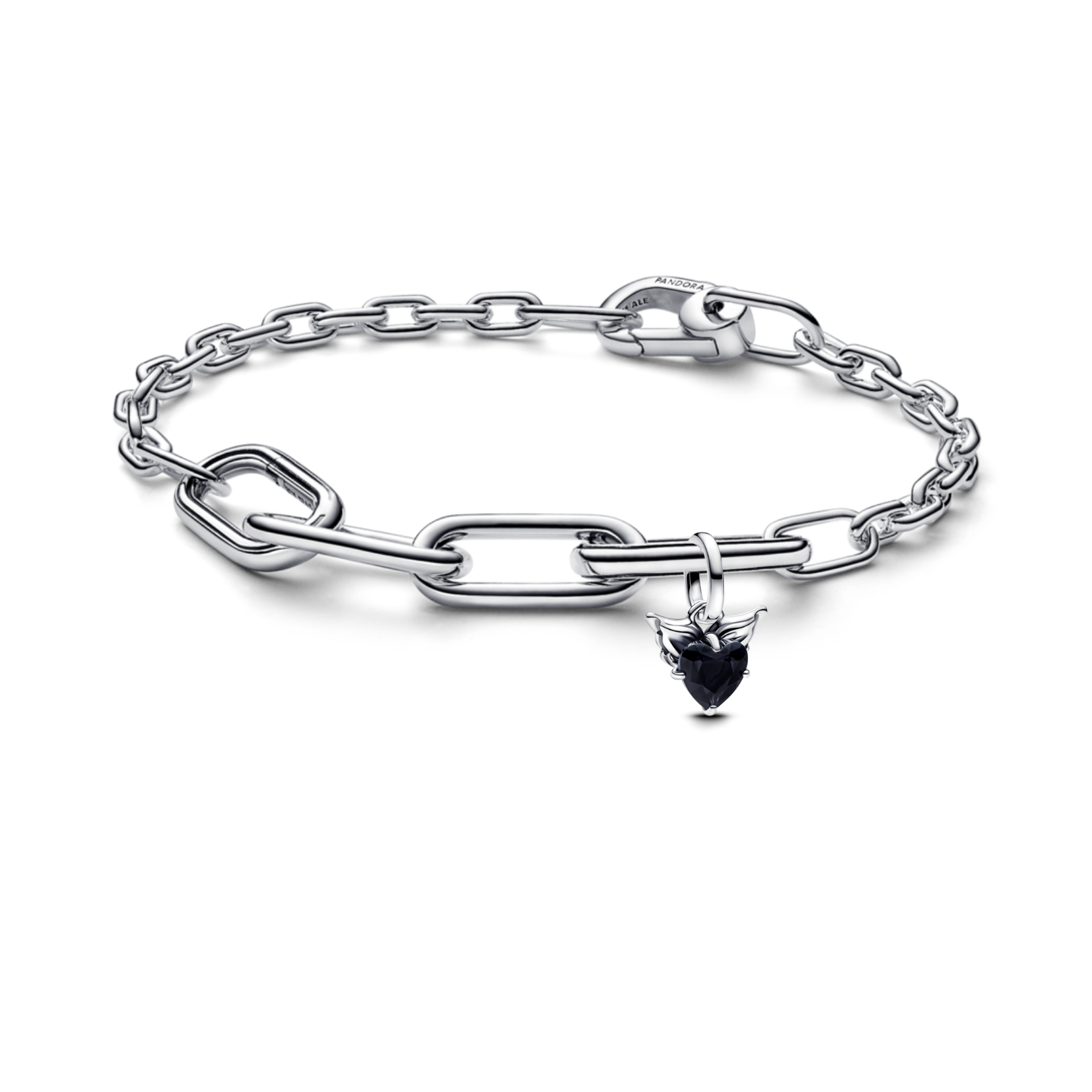 Bộ Vòng Charm Pandora ME Mắt Xích Trái Tim Kiên Định - Pandora