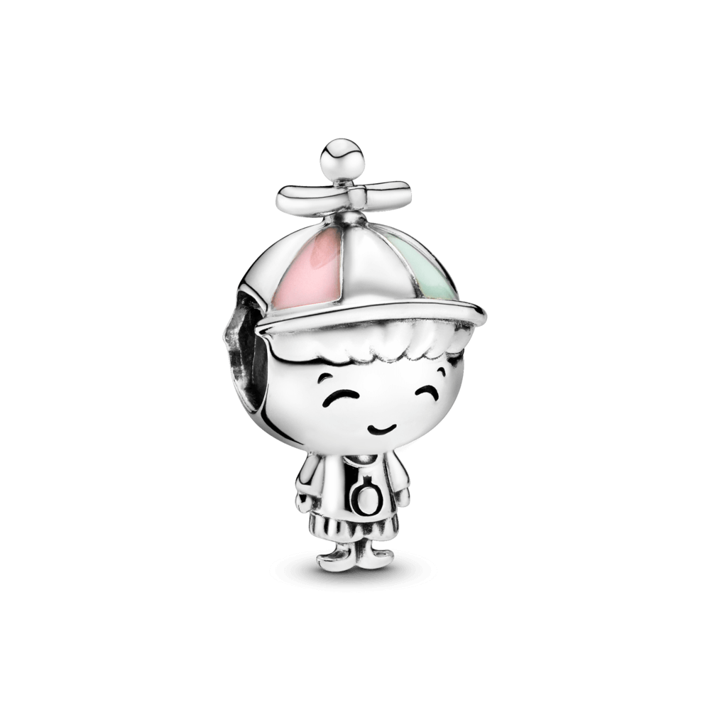 Charm Bạc Bé Trai Đội Mũ Chong Chóng - Pandora