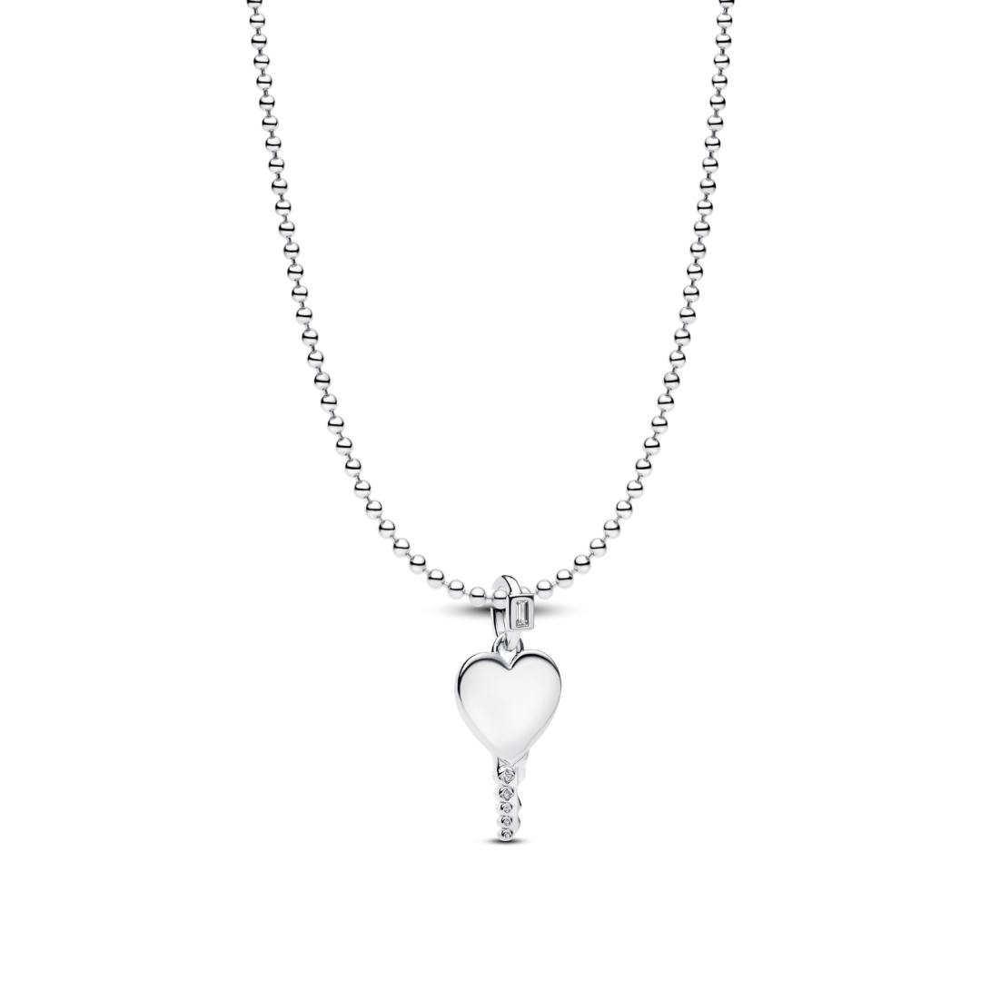 Bộ Dây Chuyền & Mặt Chìa Khóa Bí Mật Trái Tim - Pandora