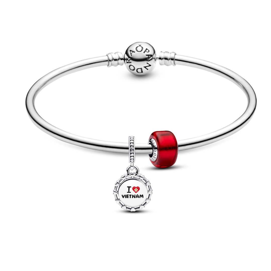 Bộ Vòng Charm Pandora Trái Tim - Pandora