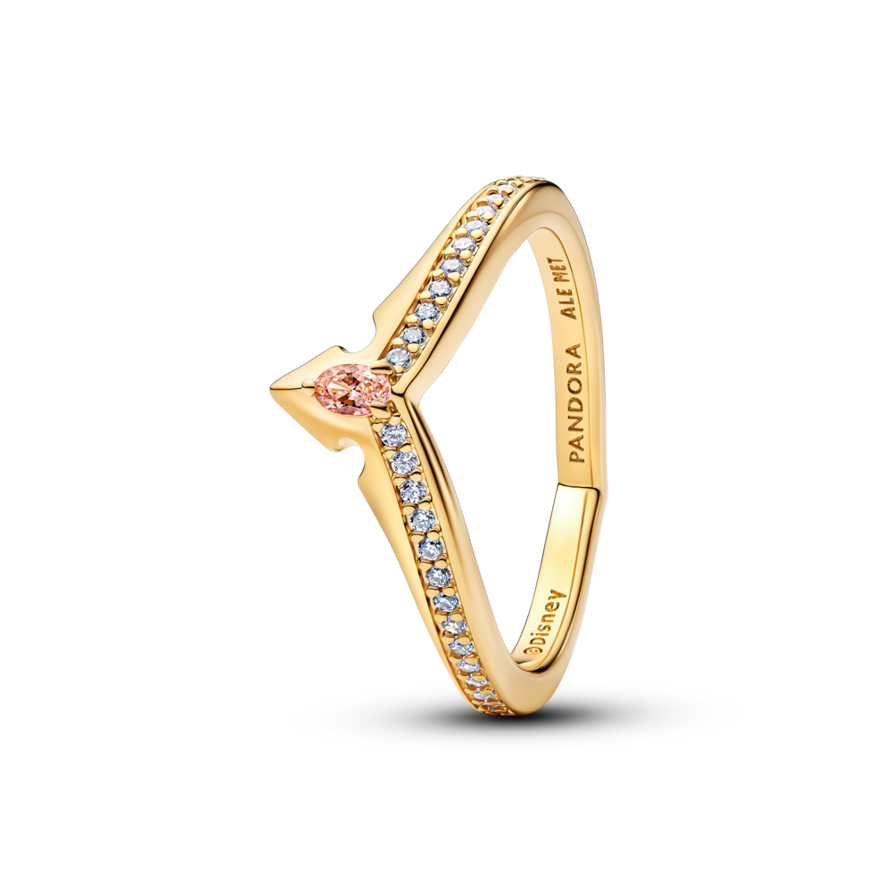 Nhẫn Pandora Disney Vương Miện Công Chúa Ngủ Trong Rừng Mạ Vàng 14K - Pandora