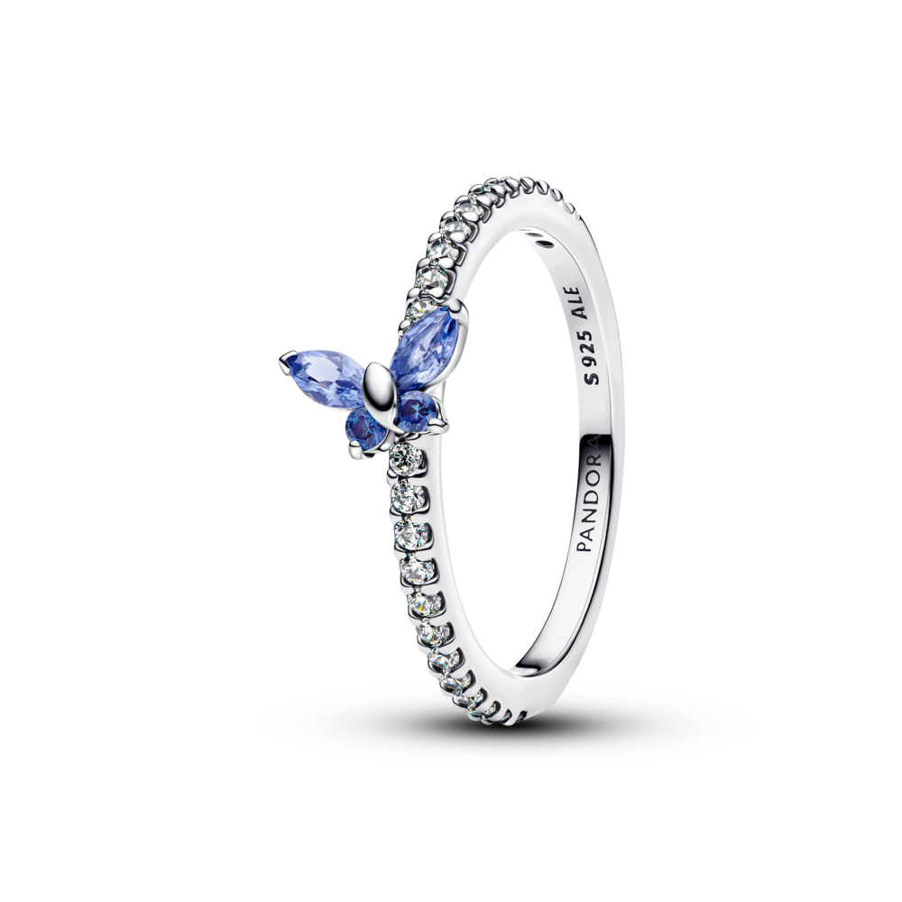 Nhẫn pandora timeless nhịp bay tự do (bướm xanh) - Pandora