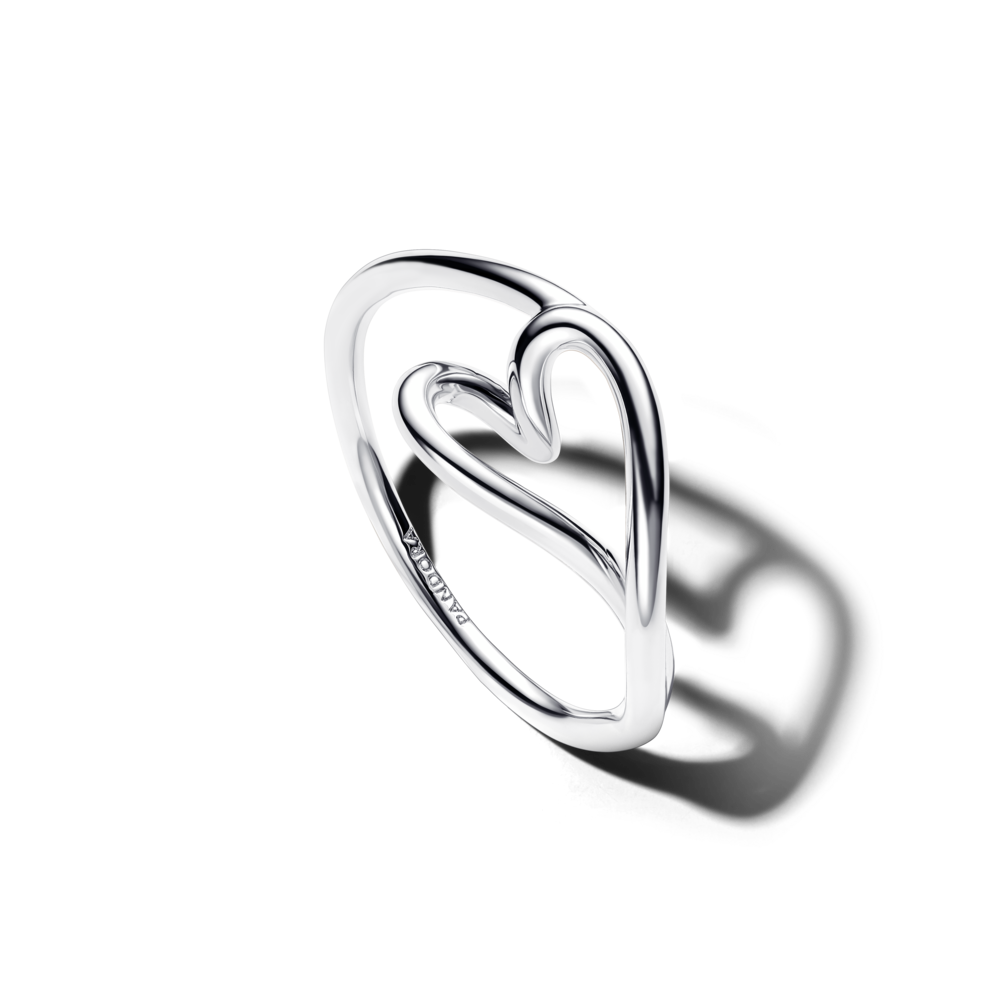 Nhẫn Pandora Essence Bạc Trái Tim Kiêu Sa - Pandora