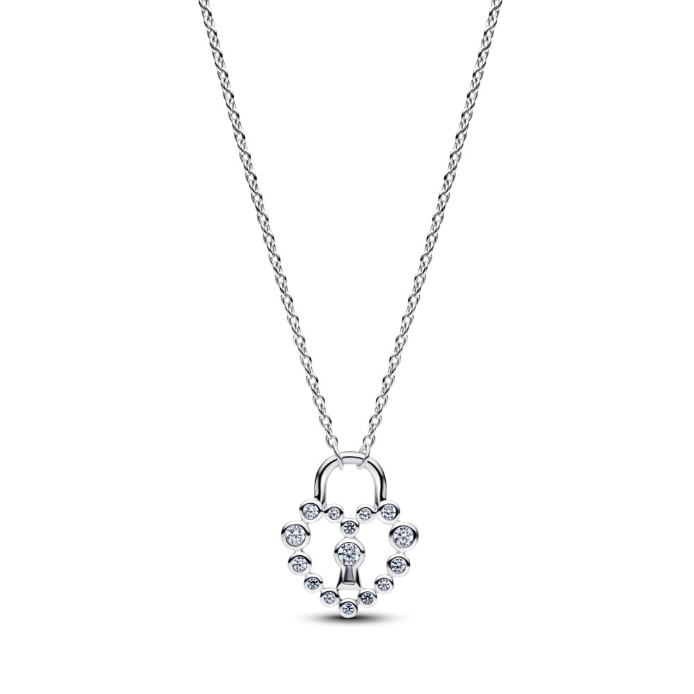 Dây chuyến pandora bạc trái tim thuần khiết - Pandora