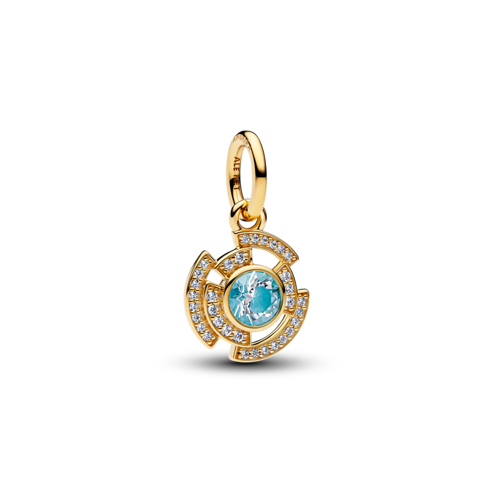 Charm Pandora Marvel x Iron Man Mạ Vàng 14k Trái Tim Năng Lượng - Pandora